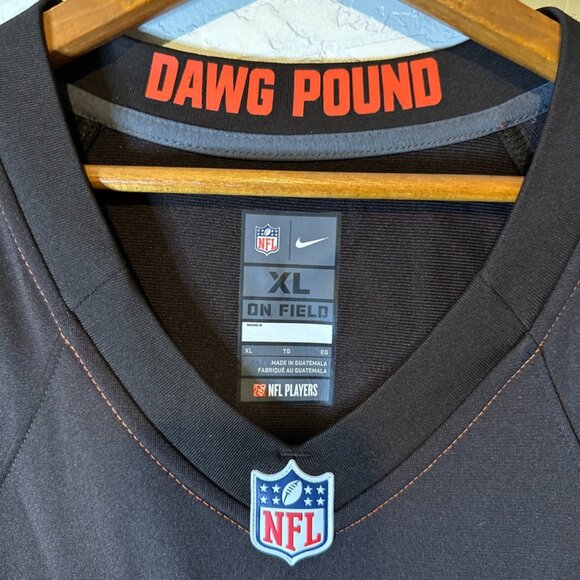 Odell Beckham Jr #13 Cleveland Browns NFL Football Jersey Large on the Field - Picture 7 of 7